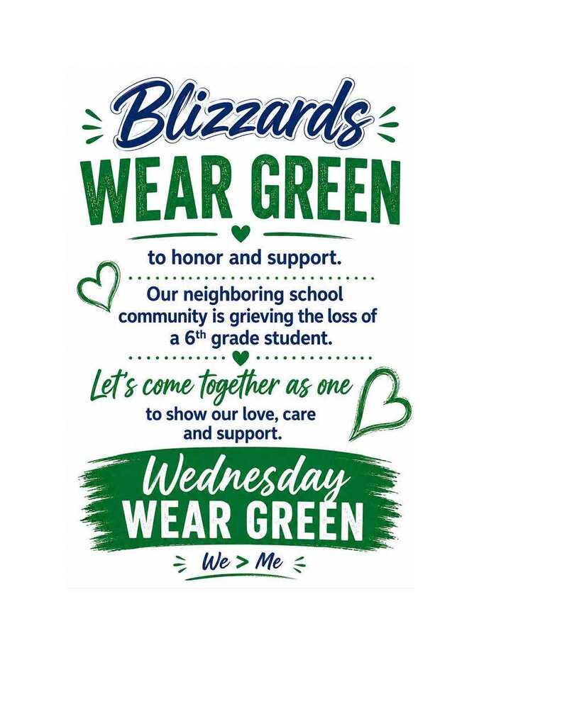 WISD Supports Wall ISD by Wearing Green Wednesday