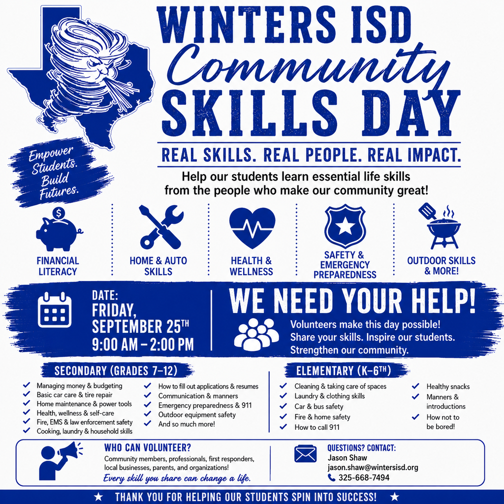 Community Skills Day Sept. 25, 2026