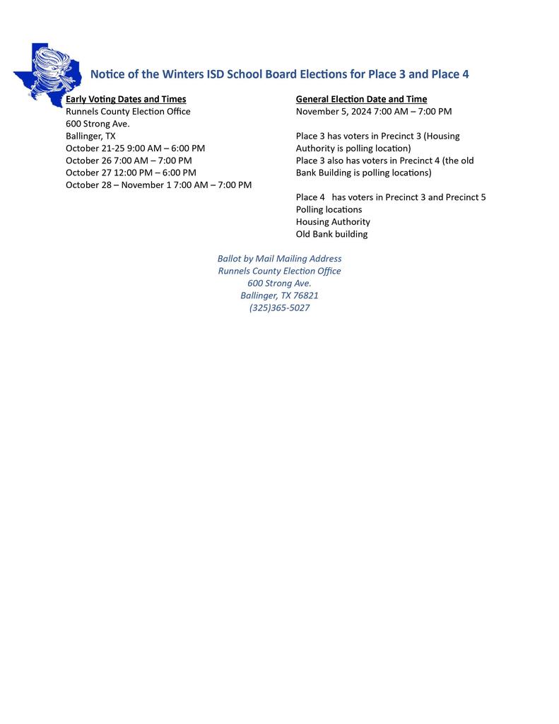 School Board Elections