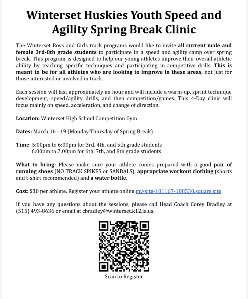 Spring Break Agility 3rd Grade