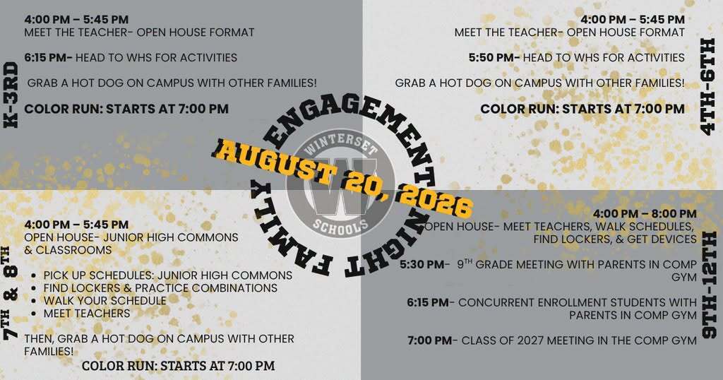 Family Engagement Night details