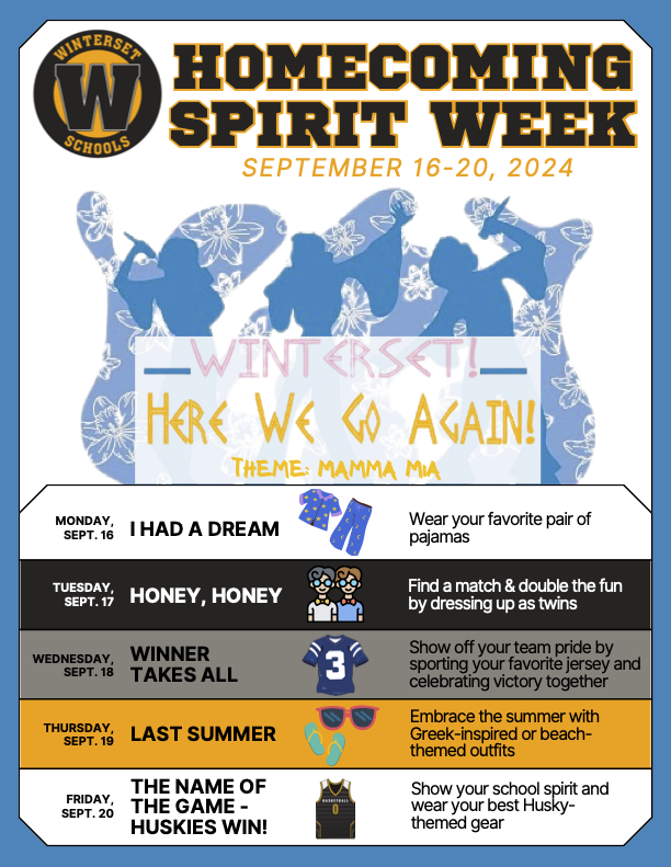 HOCO dress up days