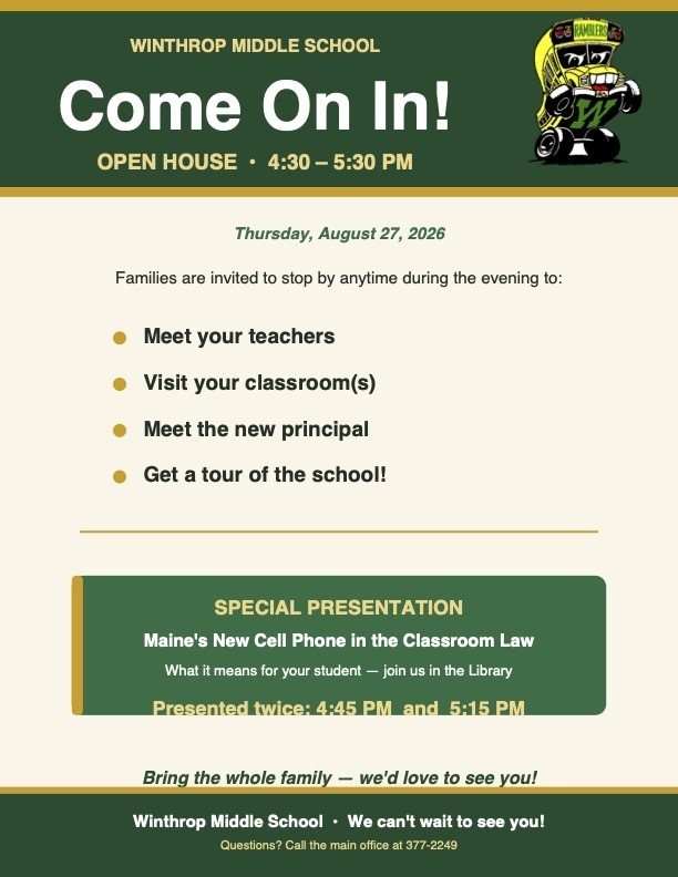 Open House details