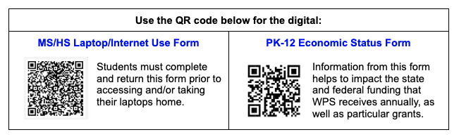 image of QR codes
