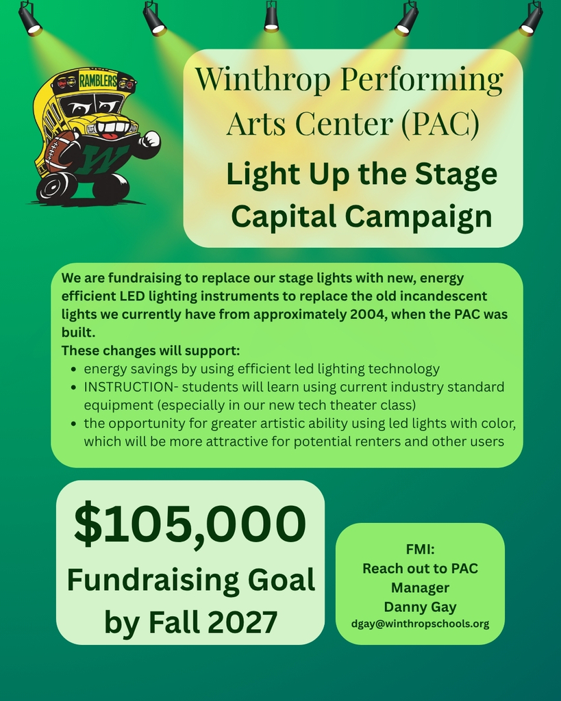 email dgay@winthropschools.org for more info