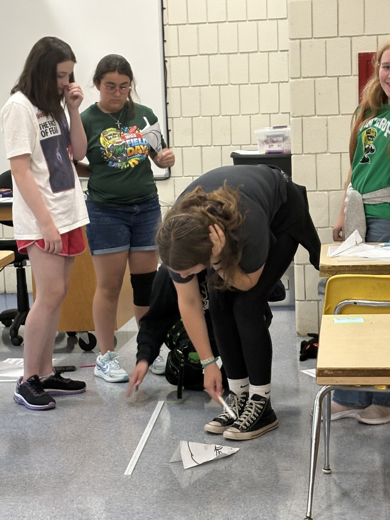 students measuring