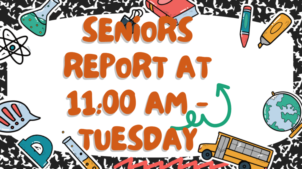 12th Grade Schedule