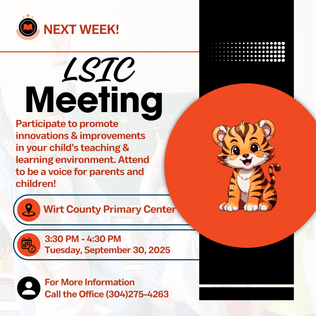 LSIC meeting information on Tuesday Sept 30 at 3:30