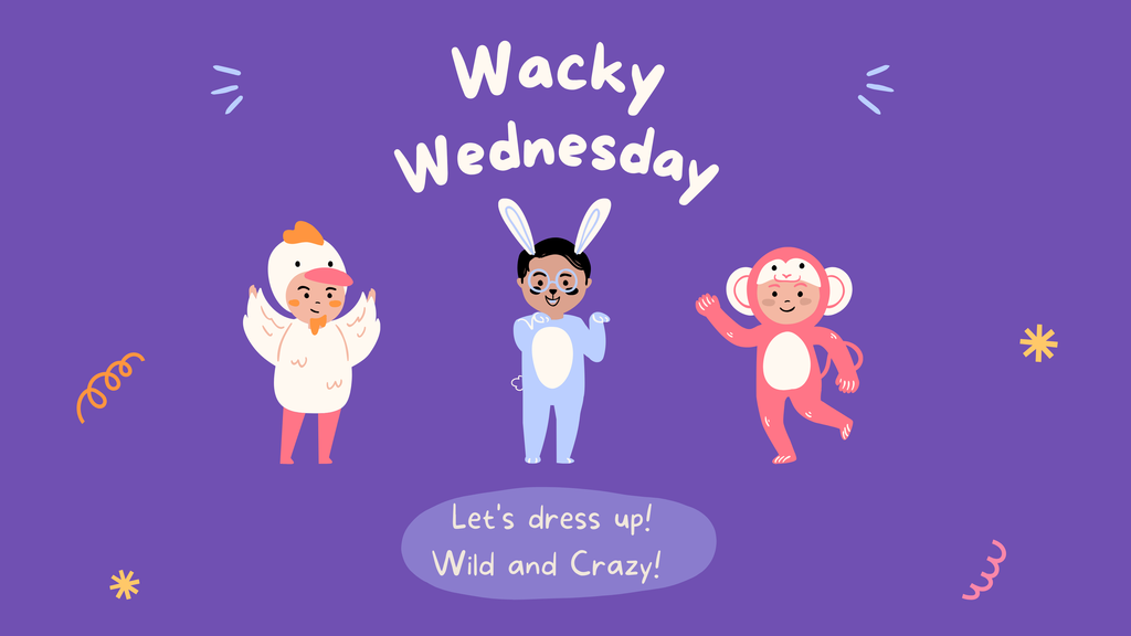 Wild and Wacky dress up day for spirit week image