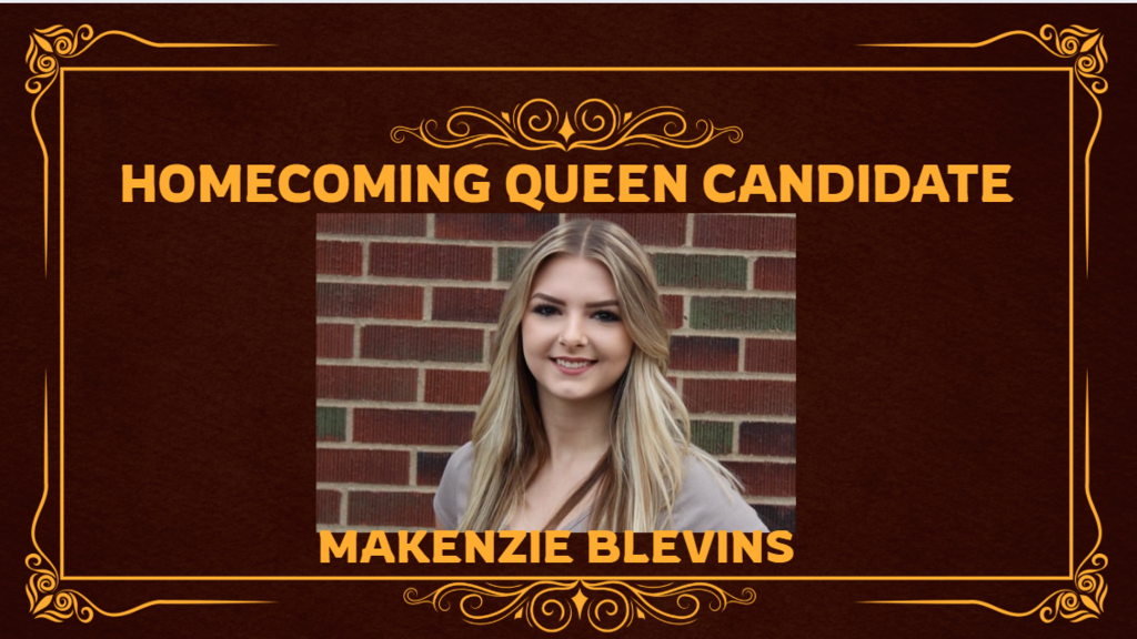 WCHS HOMECOMING QUEEN CANDIDATE MAKENZIE