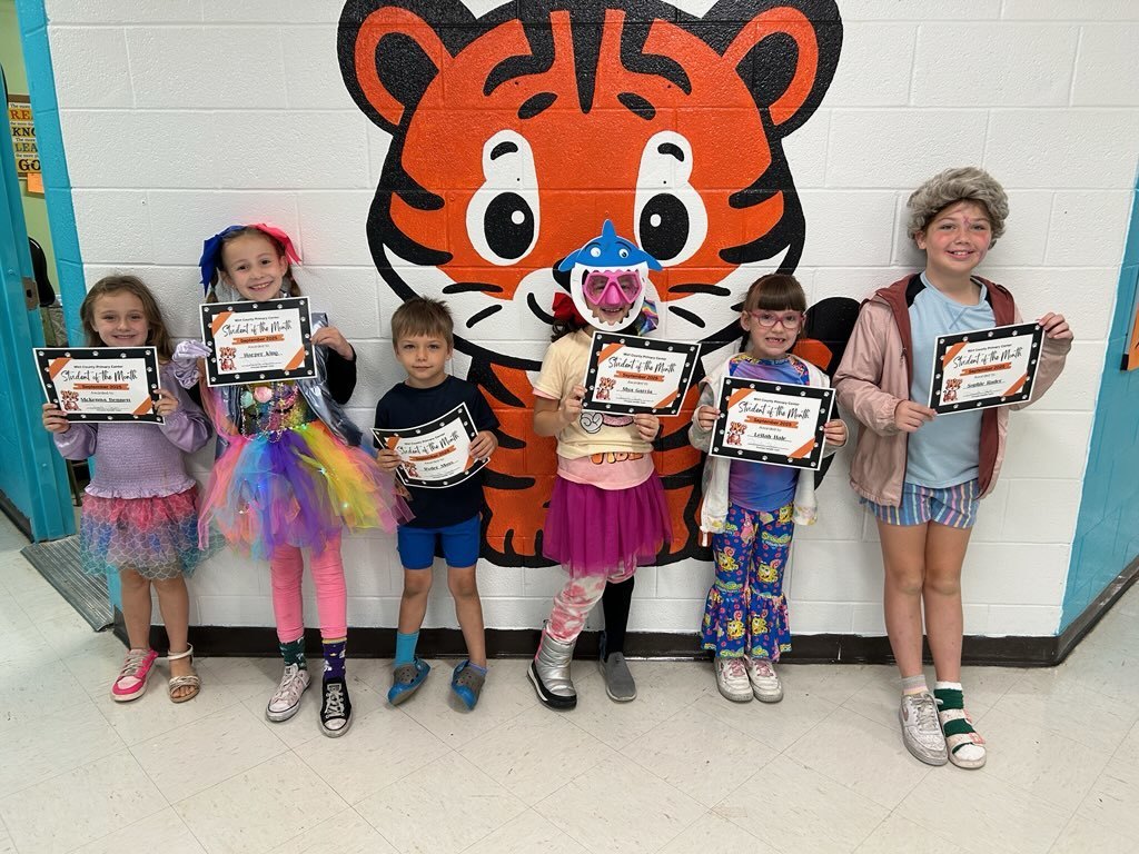 September Students of the Month Photo