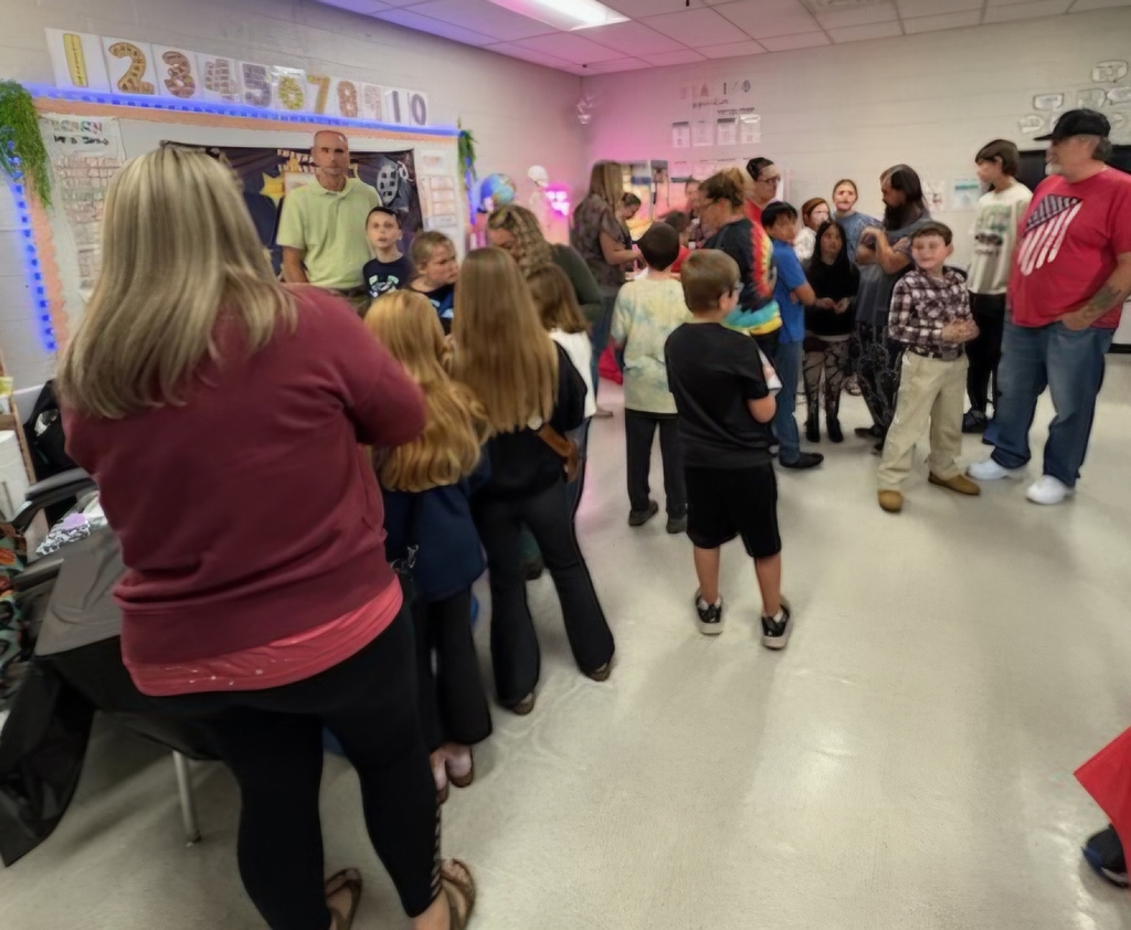 Movie and Math Night Photo