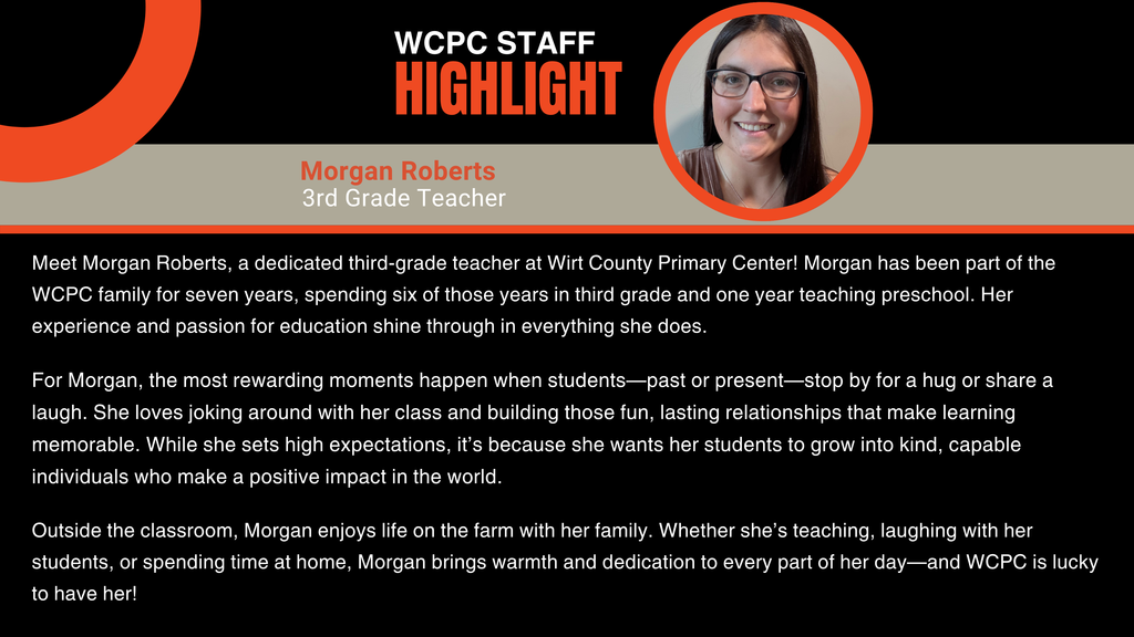 Staff Highlight of Morgan Roberts