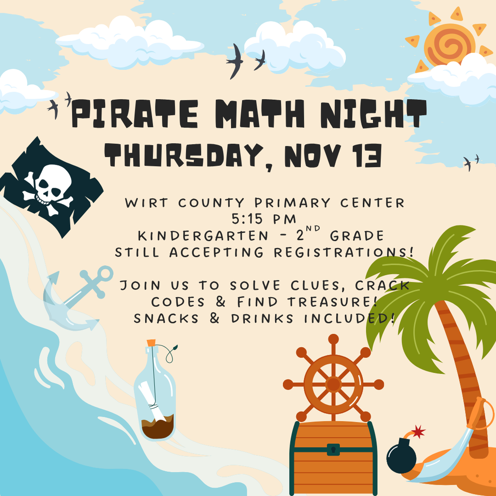 Pirate math night details