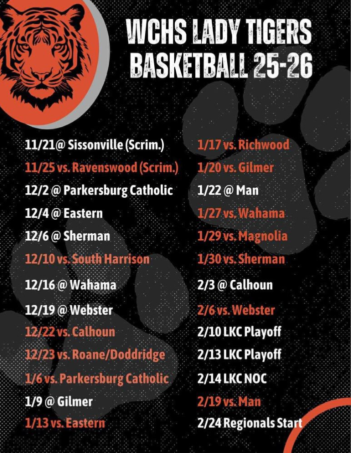 Lady Tigers Basketball 2025