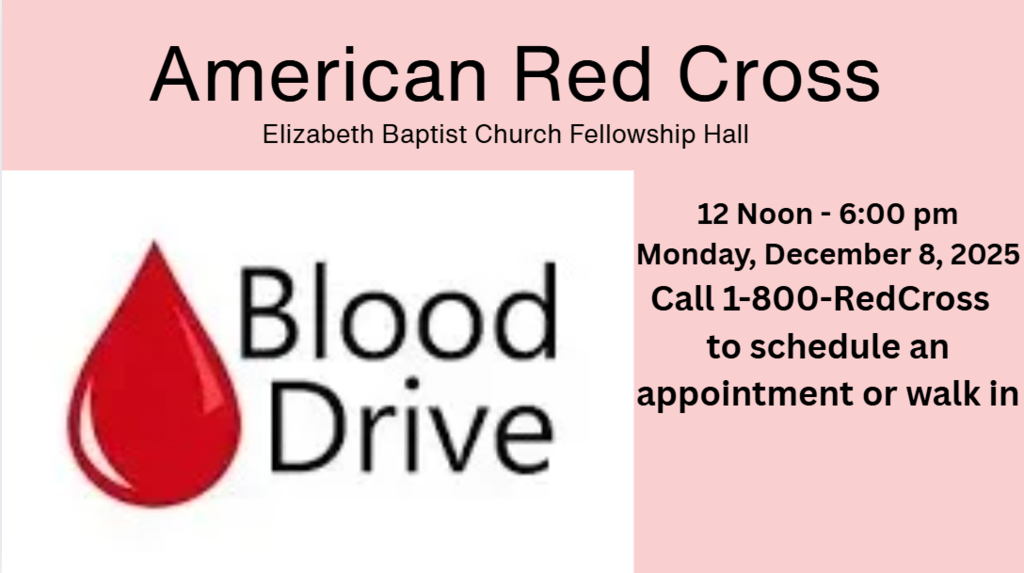 Blood Drive Monday