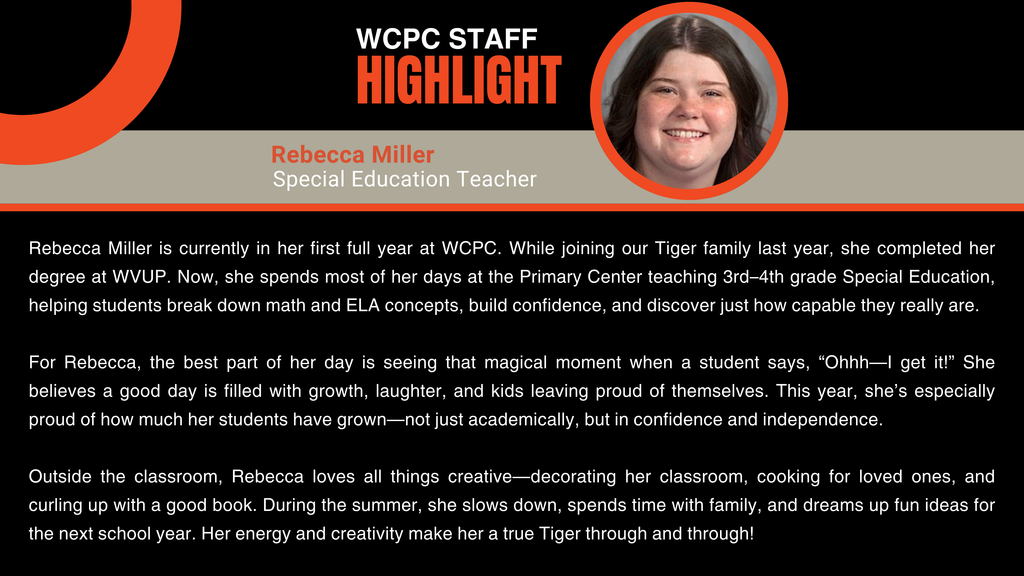 Staff Highlight of Rebecca Miller