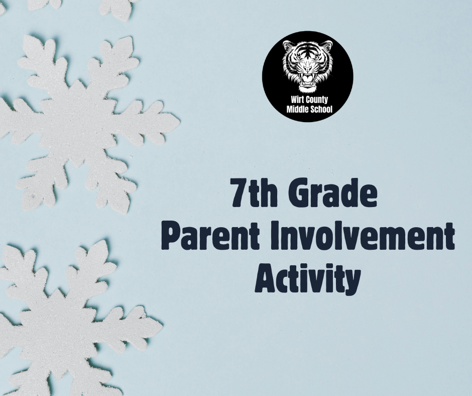 7th Grade Parent Involvement Jan