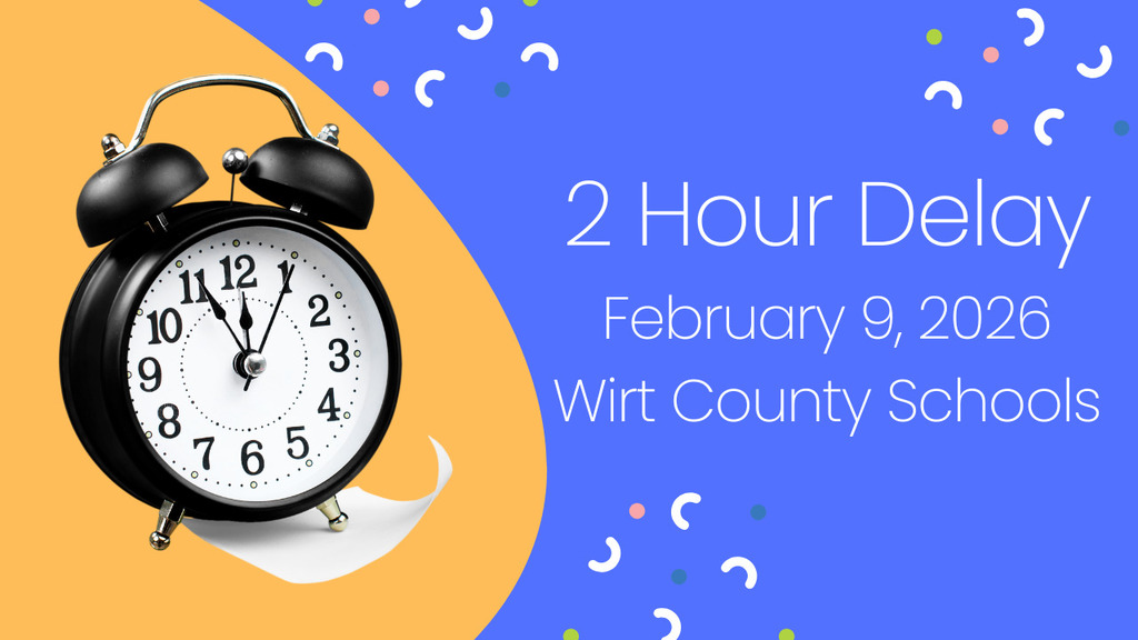 2 hour delay February 9 graphic