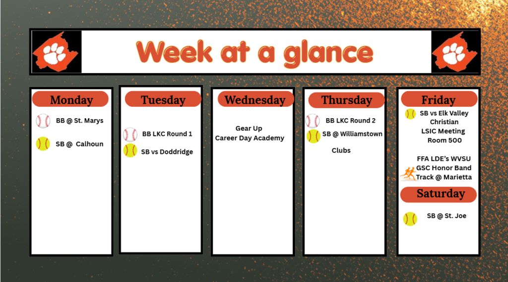 Weekly Events