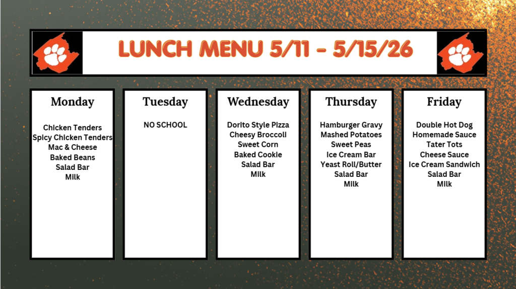 Lunch Menu