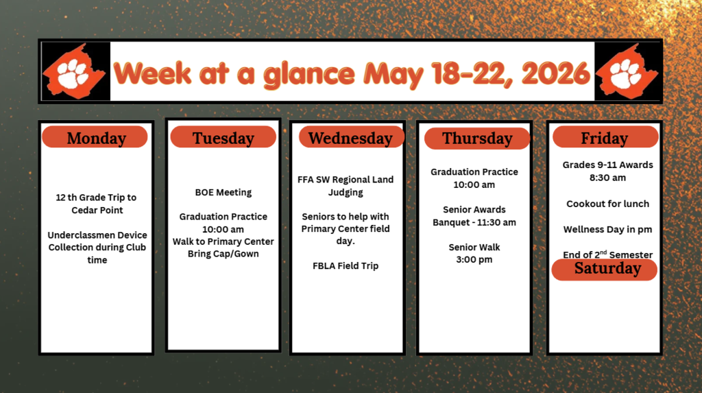 Weekly Events