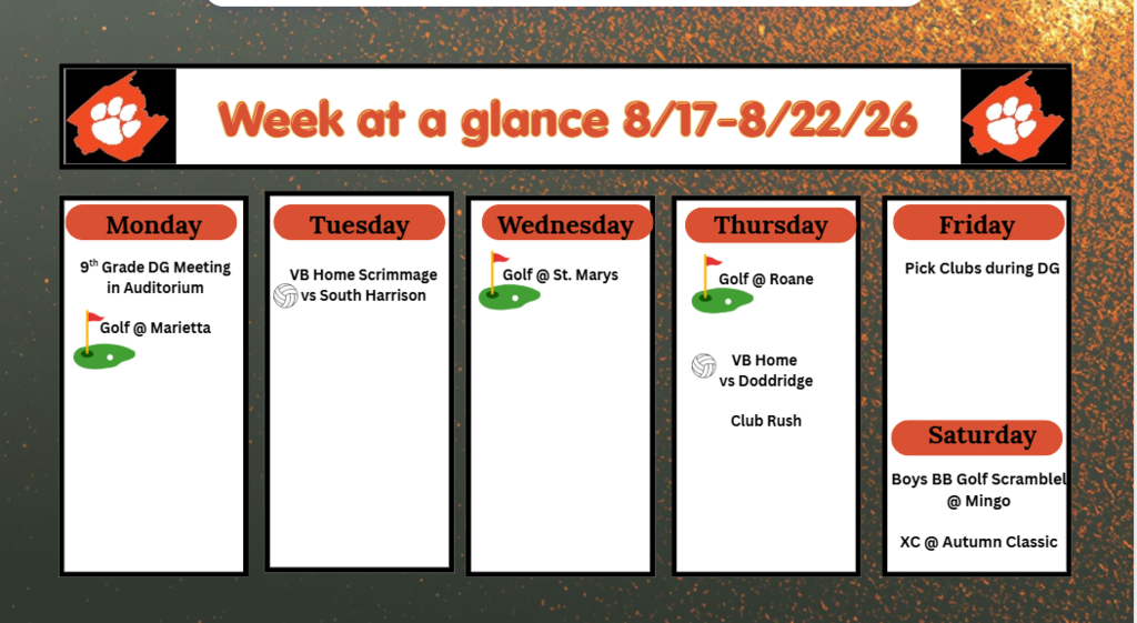 Weekly Schedule