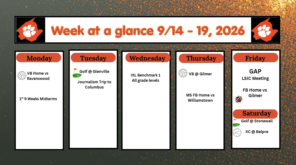 Weekly Events