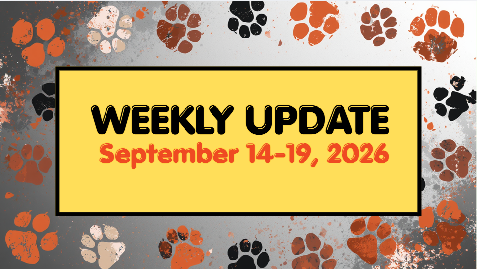 WCHS Weekly Update September 14