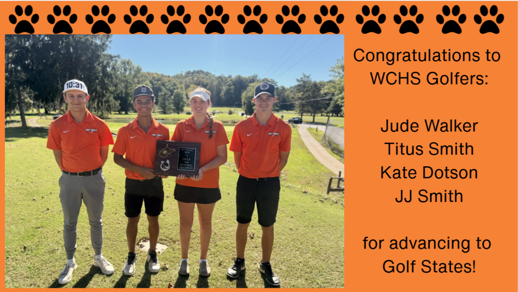 State Golf Qualifiers - Good Luck!