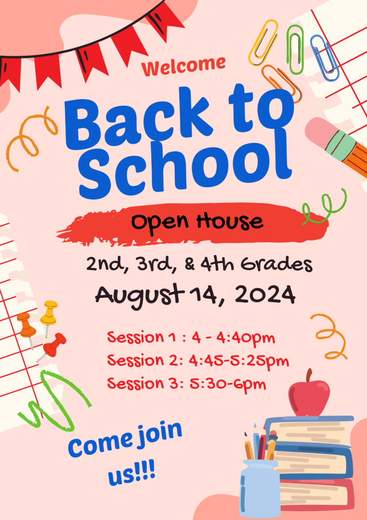 2nd 3rd 4th Open house