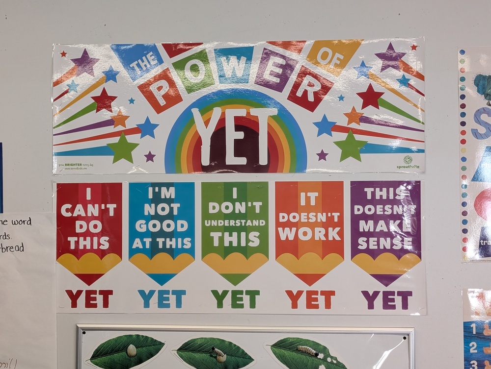 The power of yet