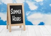Summer hours