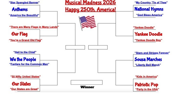 musical madness bracket