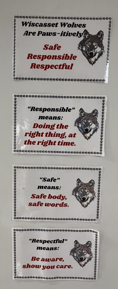 Wiscasset Wolves are Safe and Kind