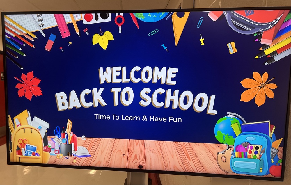 Welcome back to school