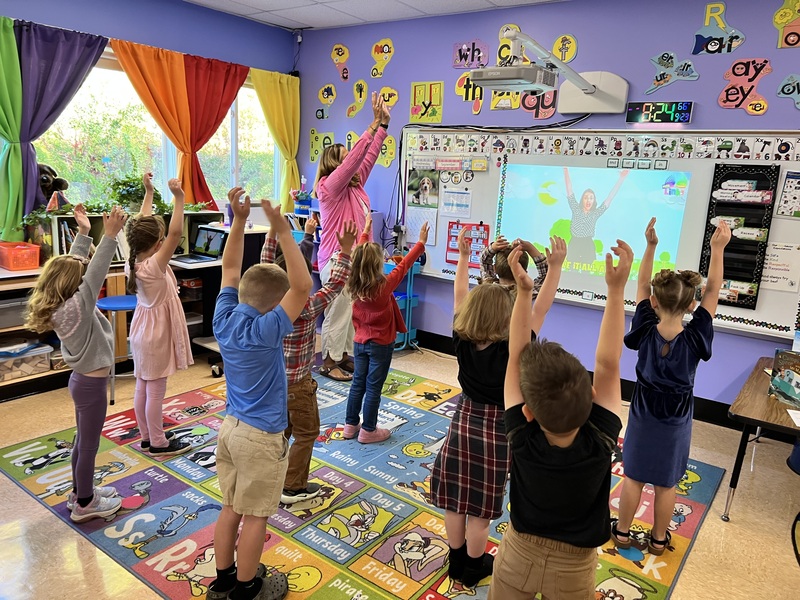 Kindergarten students
