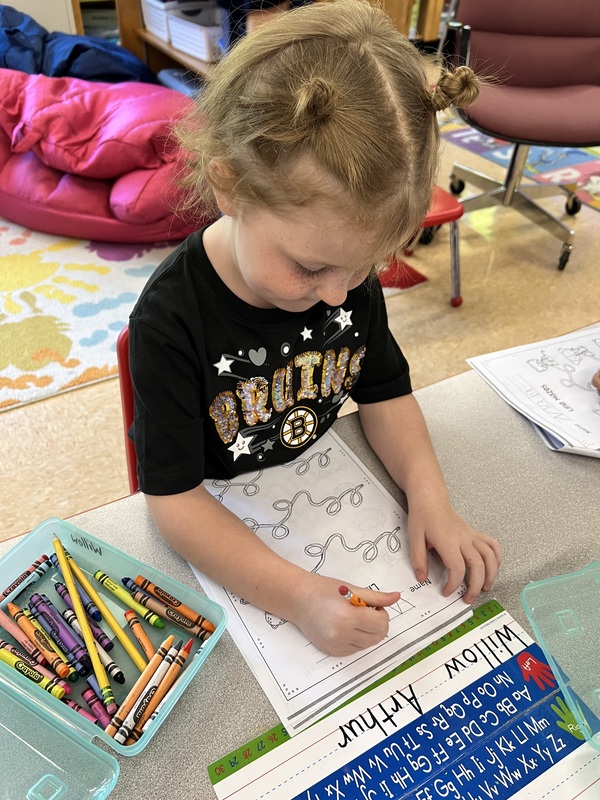 Kindergarten students