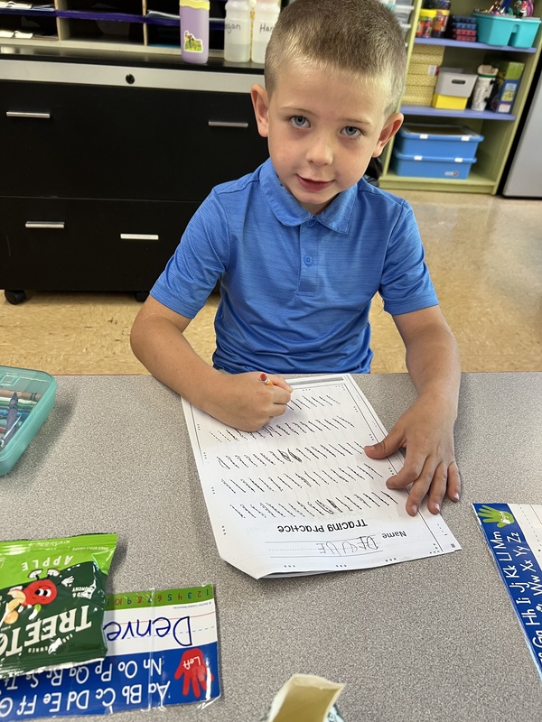 Kindergarten students