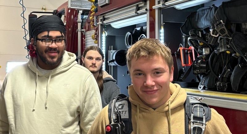 Seniors visit Alna Fire Station