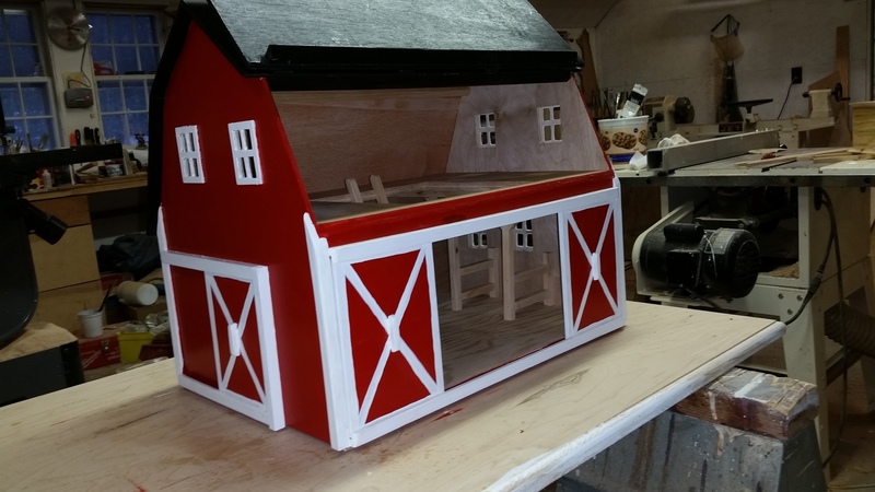 barn doll house