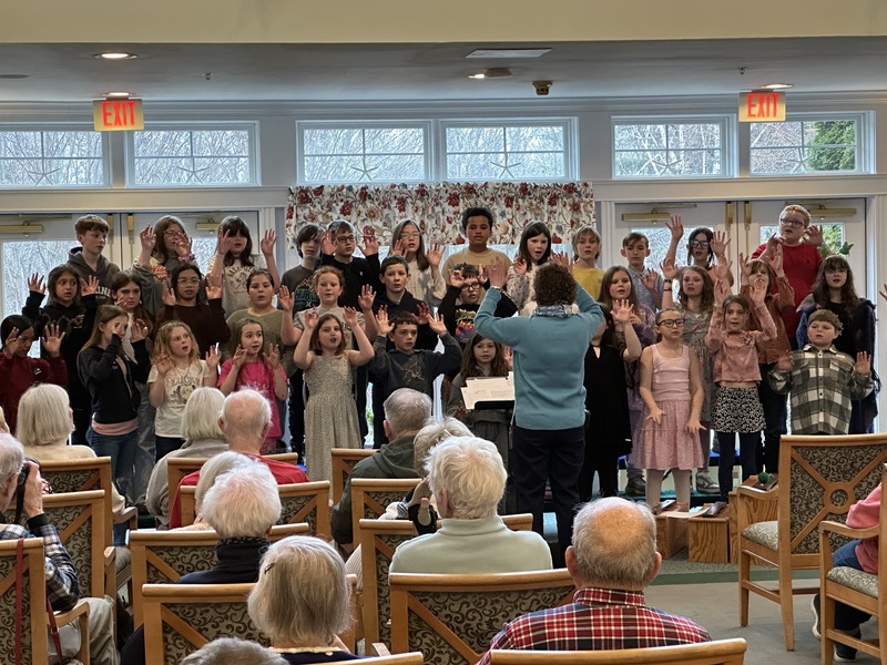 St. Andrews Village Chorus visit