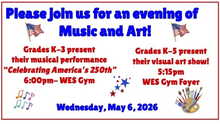 WES Music and Art Show