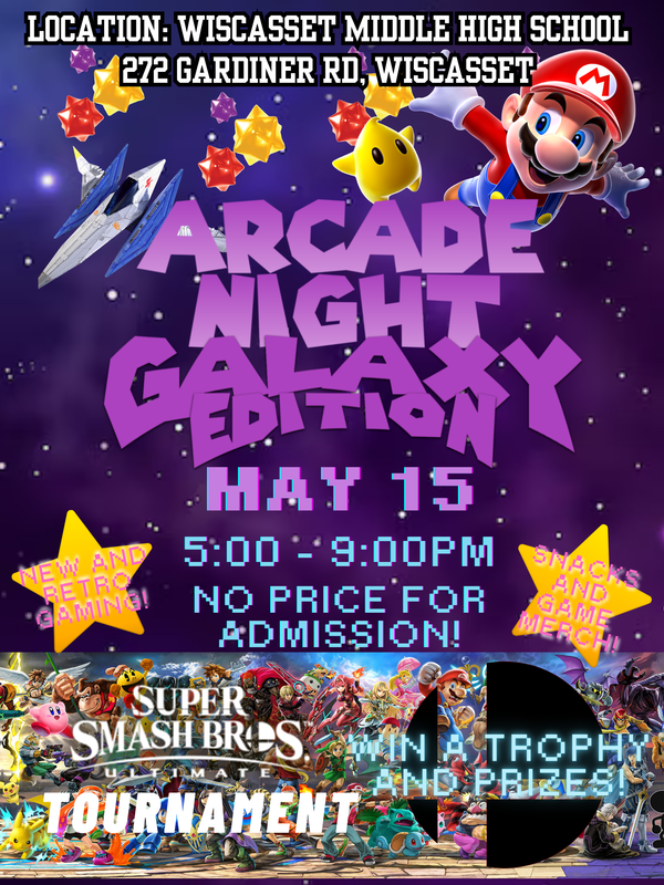Arcade Galaxy night