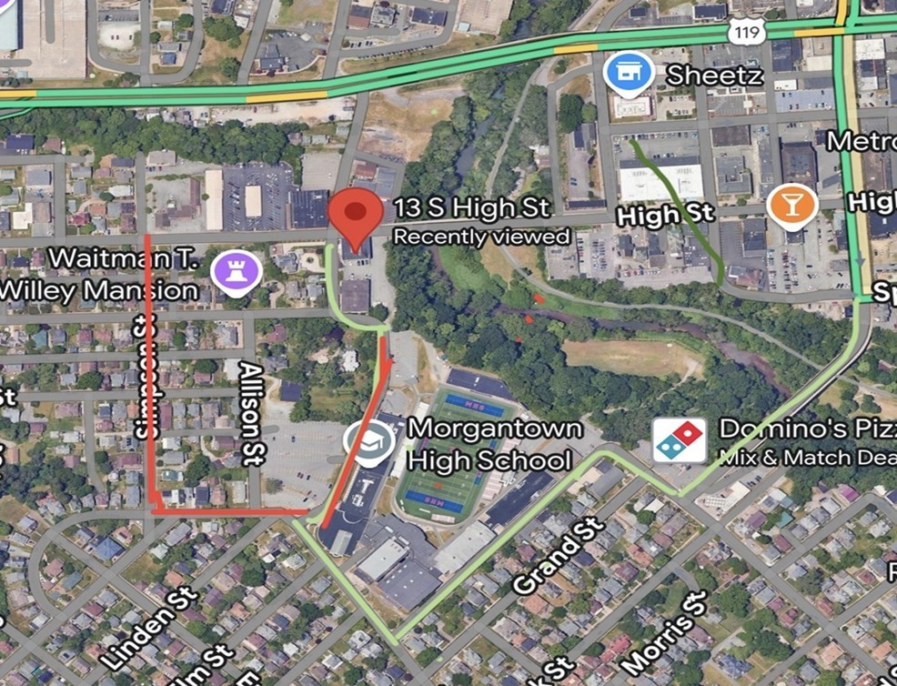 Routes for Drop Off