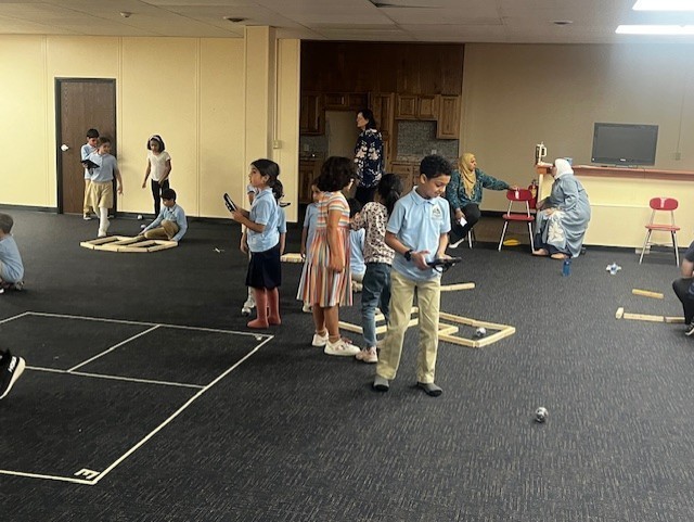 Maze Work with Robots