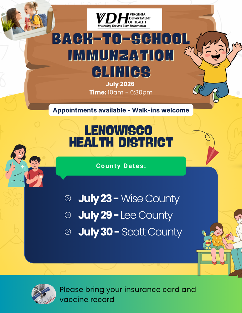 Back to School Immunizations