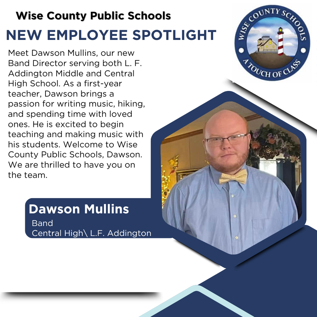 New Band Director at Central High School - Dawson Mullins