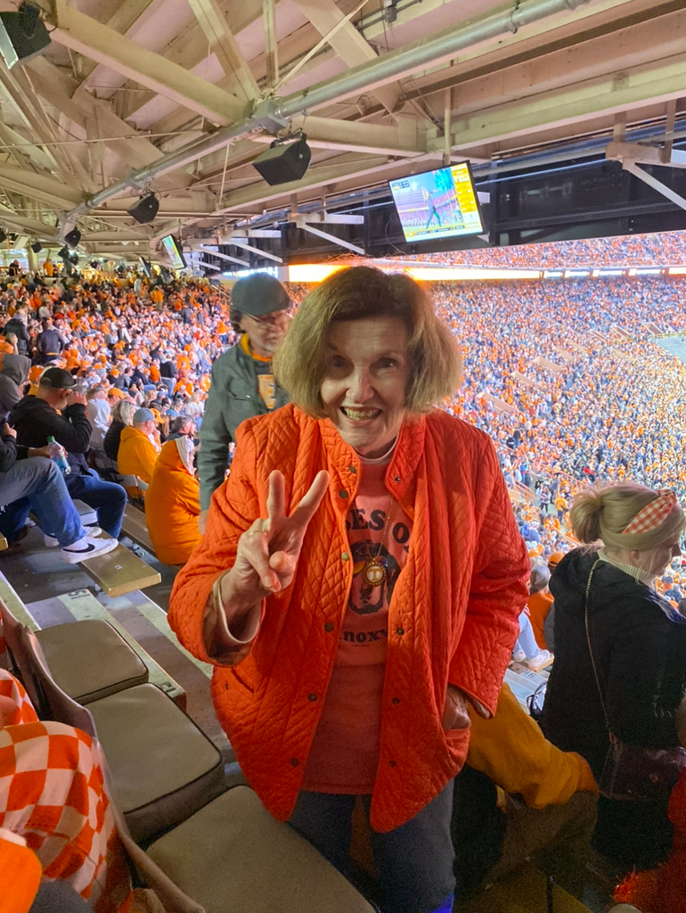Ms. Abbott - At Vols game