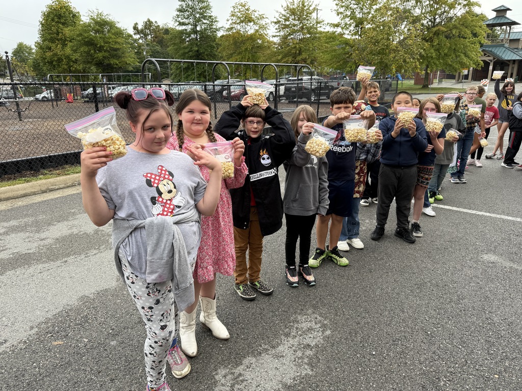 Students learn how to pop popcorn